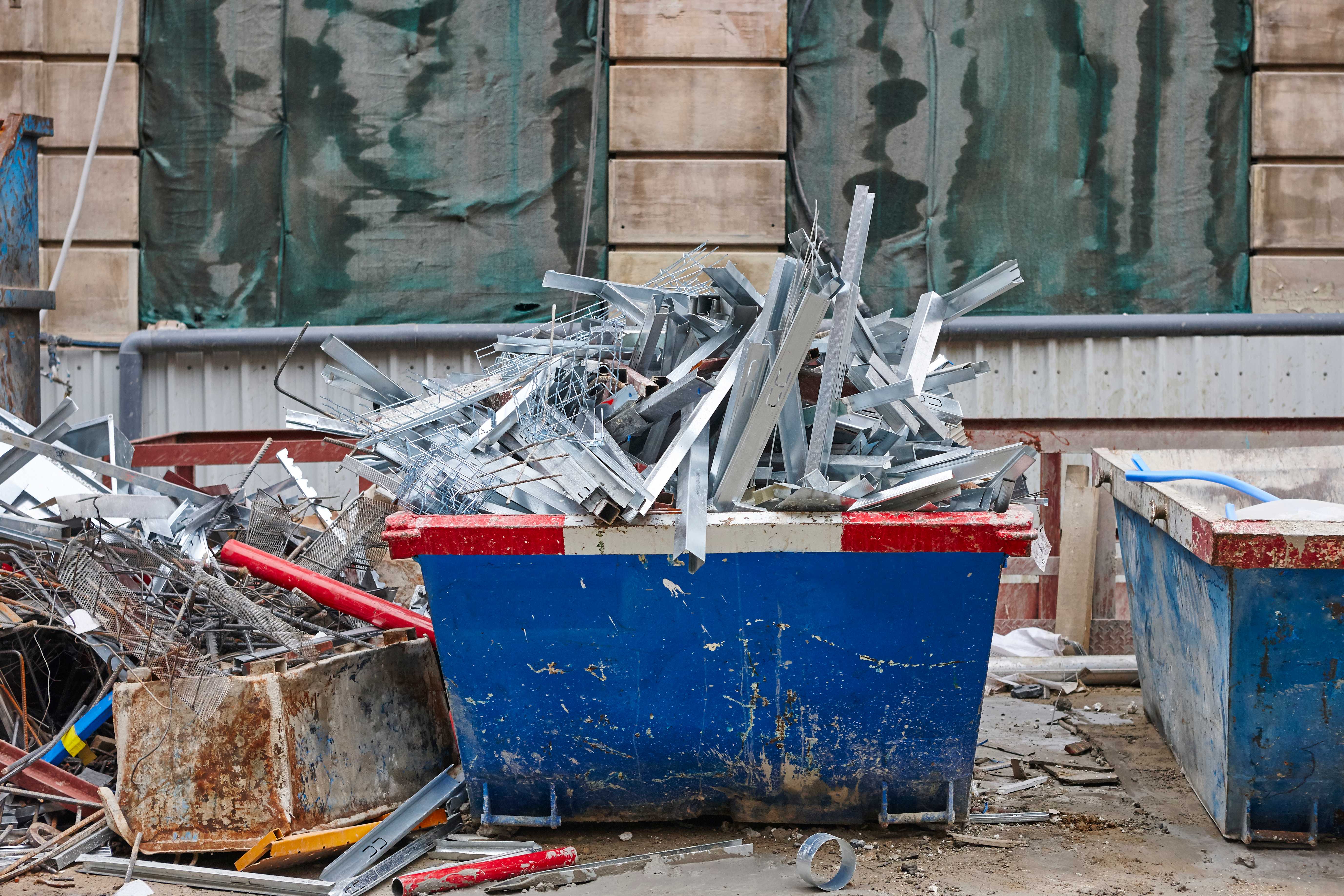 Skip Hire Services in Letwell